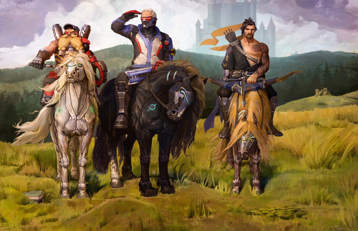 1200x775, 196 Kb / три богатыря, Overwatch