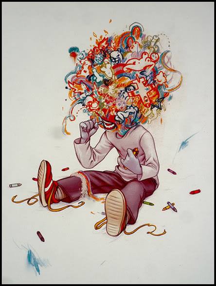 444x589, 36 Kb / художник, мысли, карандаши, James Jean