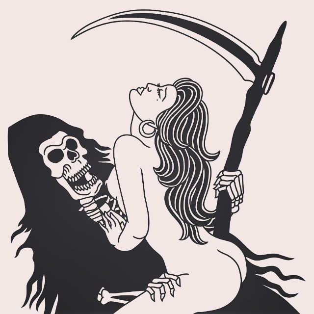 640x640, 73 Kb / смерть, секс, череп, коса