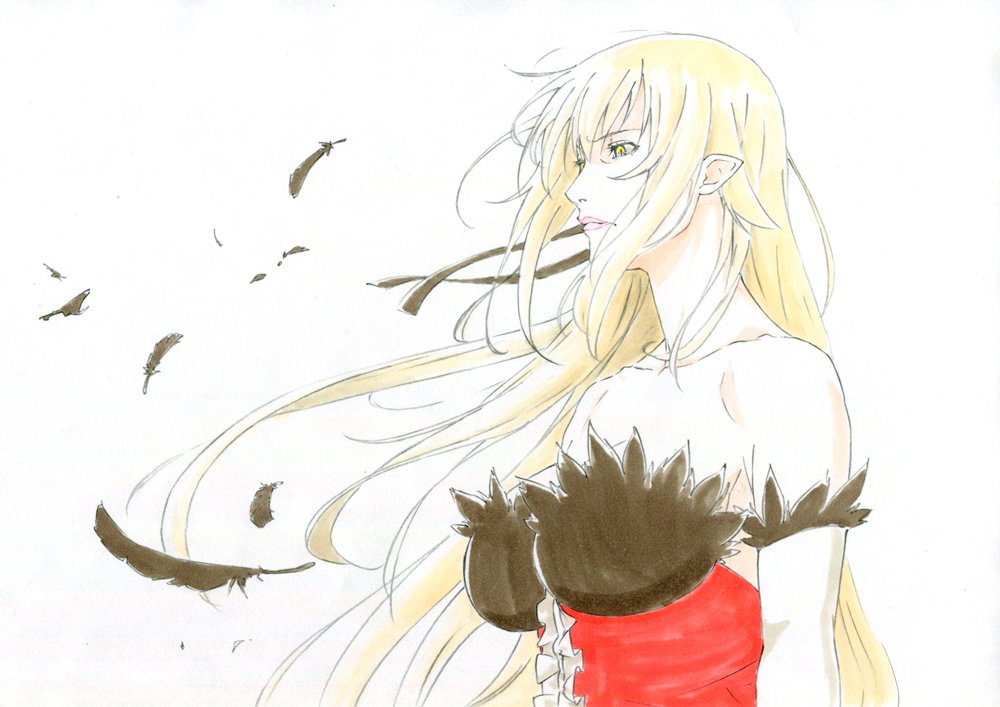 1000x707, 83 Kb / девушка, блондинка, вампир, kiss_shot_acerola_orion_heart_under_blade