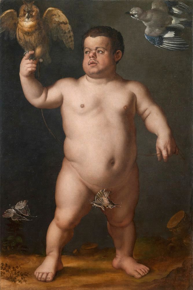 667x1000, 85 Kb / сова, бабочка, картина, карлик