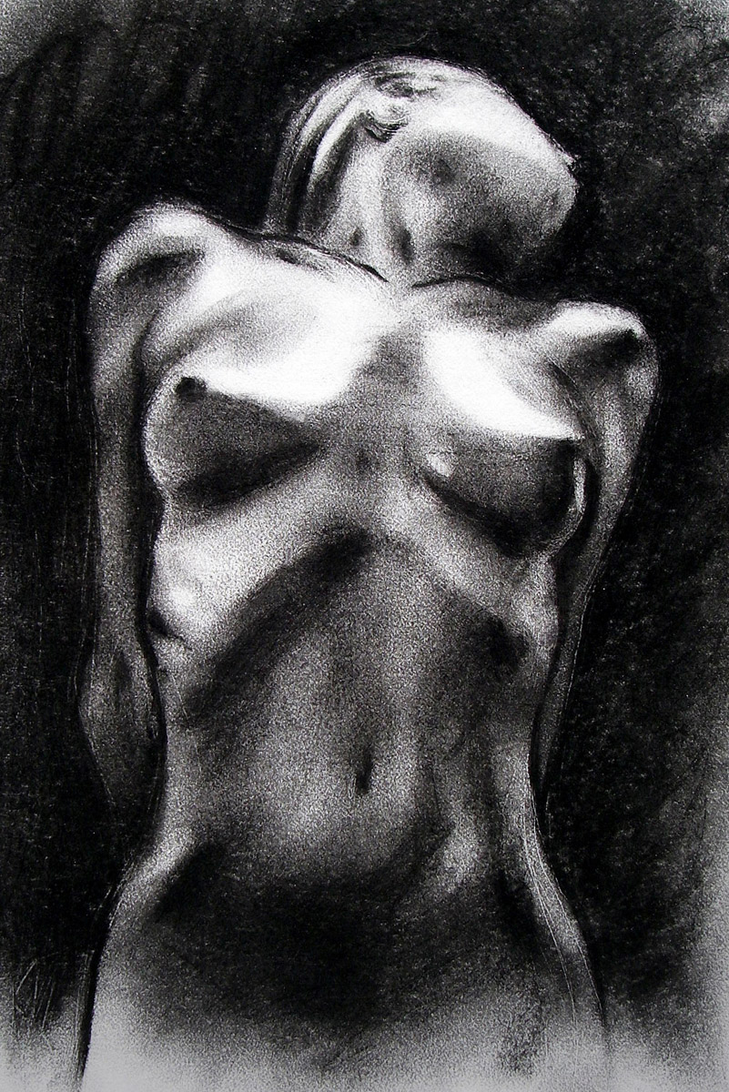 801x1200, 439 Kb / ч/б, art, голая