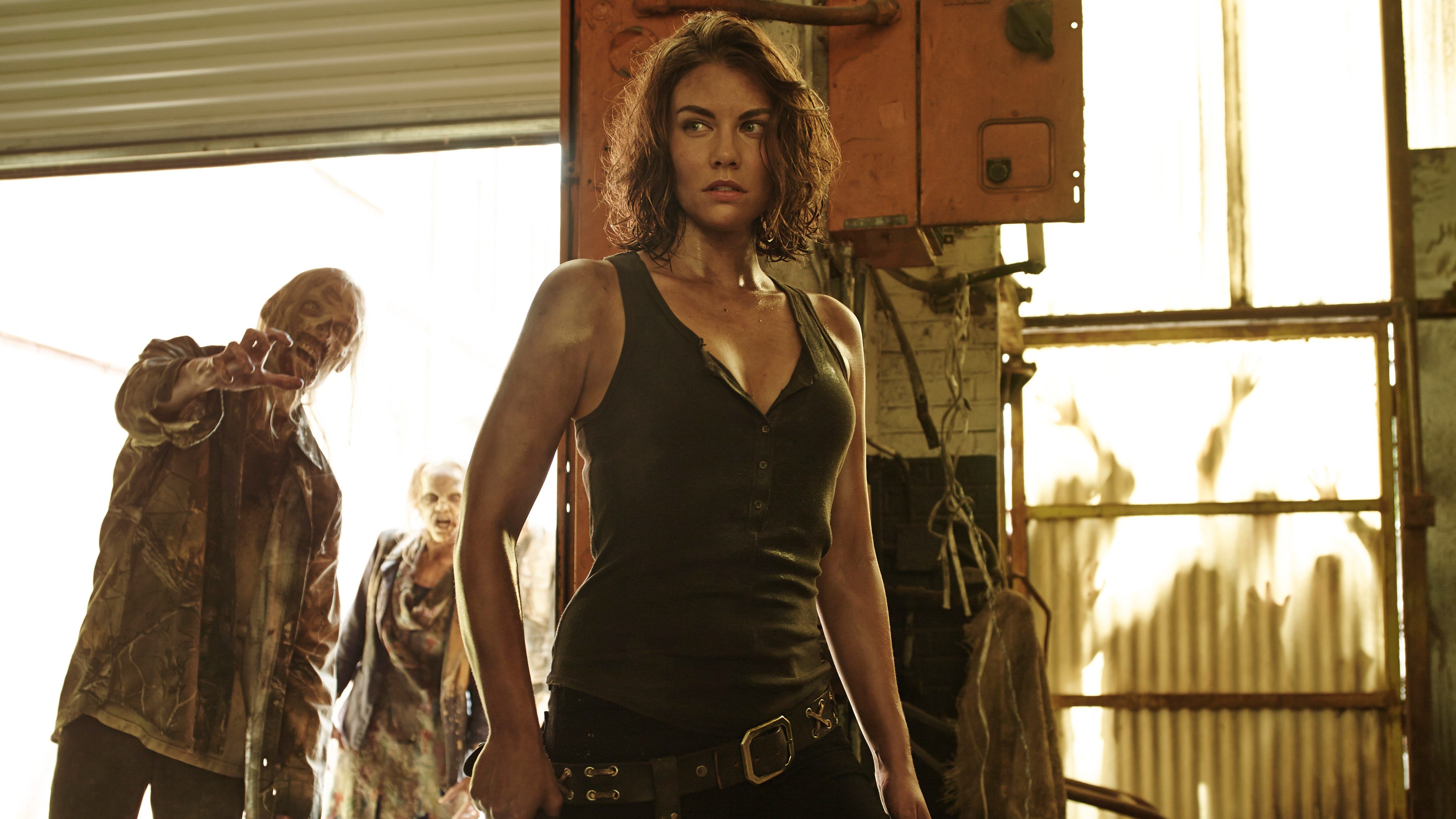 3600x2025, 638 Kb / зомби, ходячие мертвецы, лорен коэн, кохэн, Lauren Cohan
