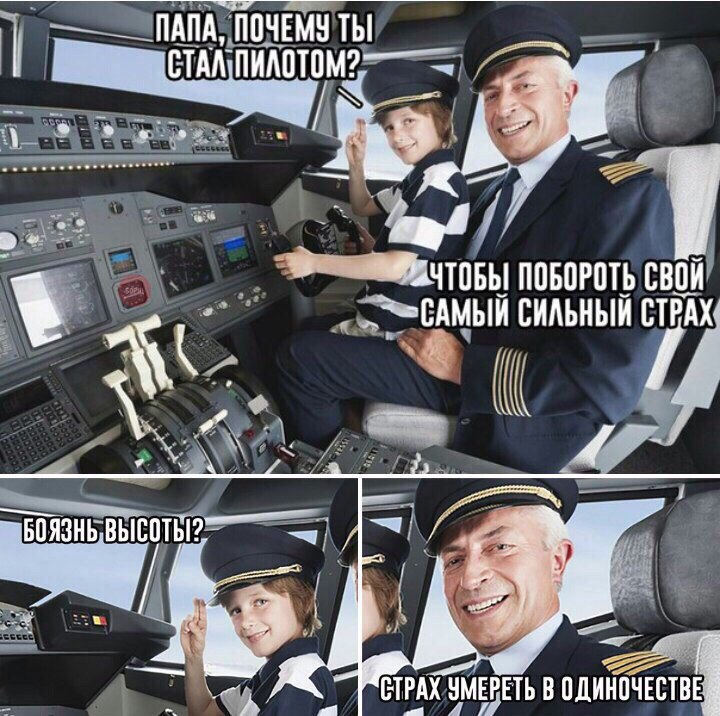 720x716, 133 Kb / пилот, страх