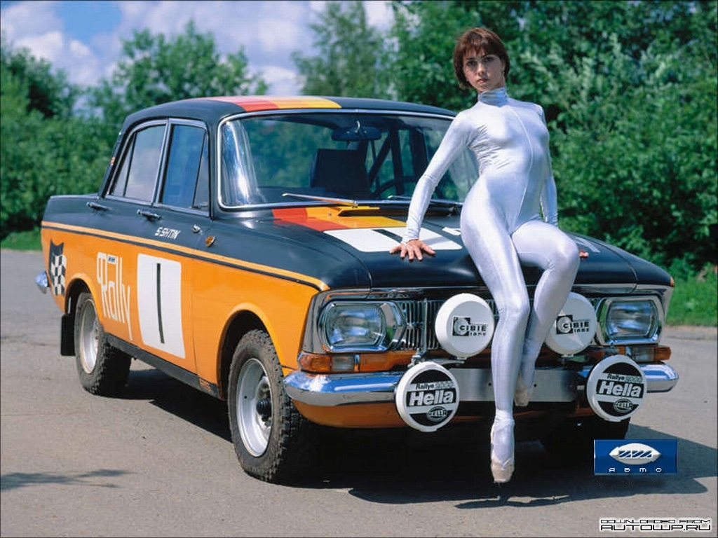 1024x768, 492 Kb / москвич, девка, костюм, балерина, пуанты, фары, hella