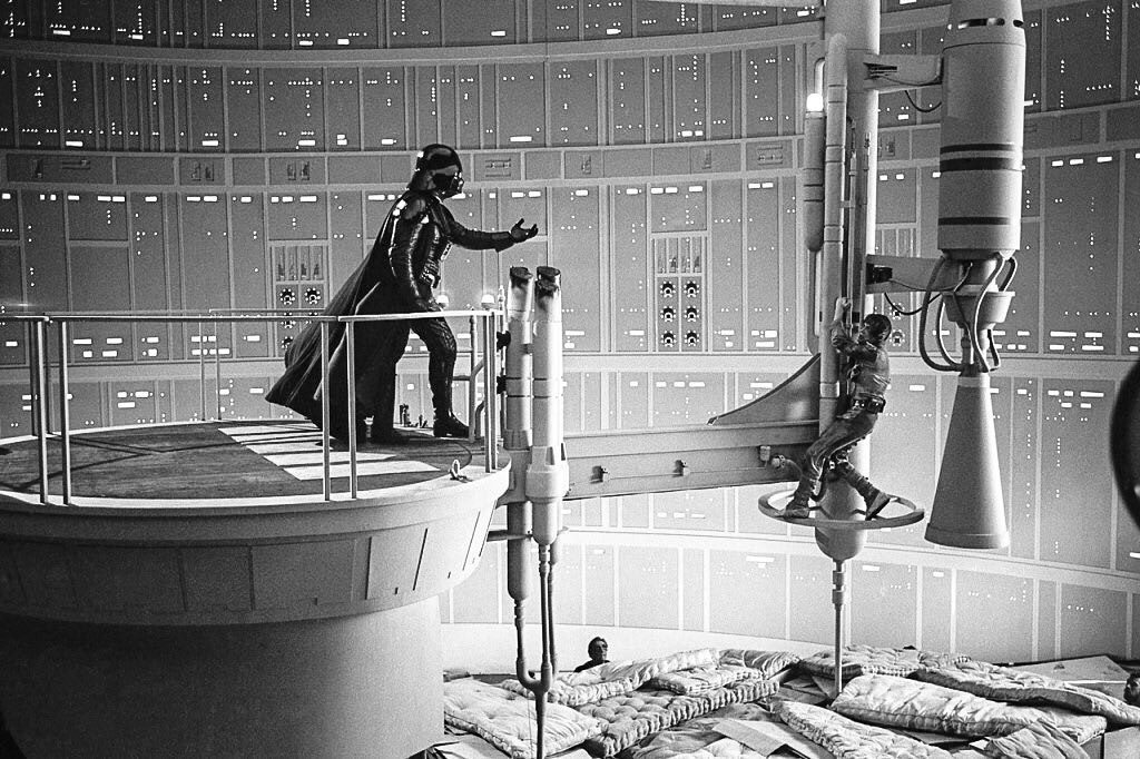 1024x682, 184 Kb / ч/б, star wars, съёмка, матрасы