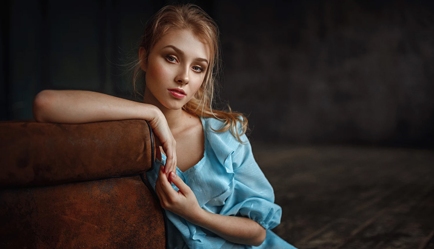 1454x836, 191 Kb / блондинка, взгляд, лазурь, алиса тарасенко