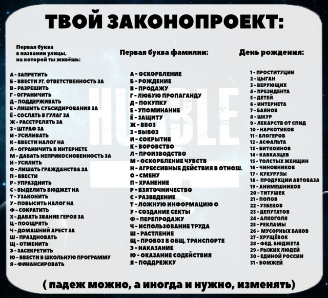 640x581, 125 Kb / законопроект, дума, конструктор