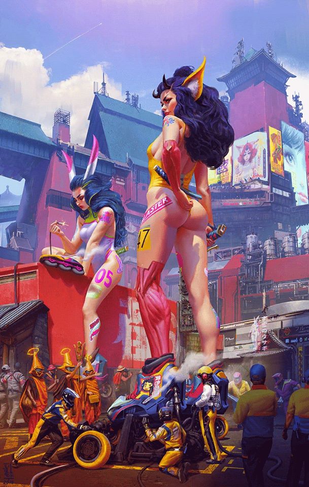 609x960, 124 Kb / Ibrahem Swaid, гонки, богини