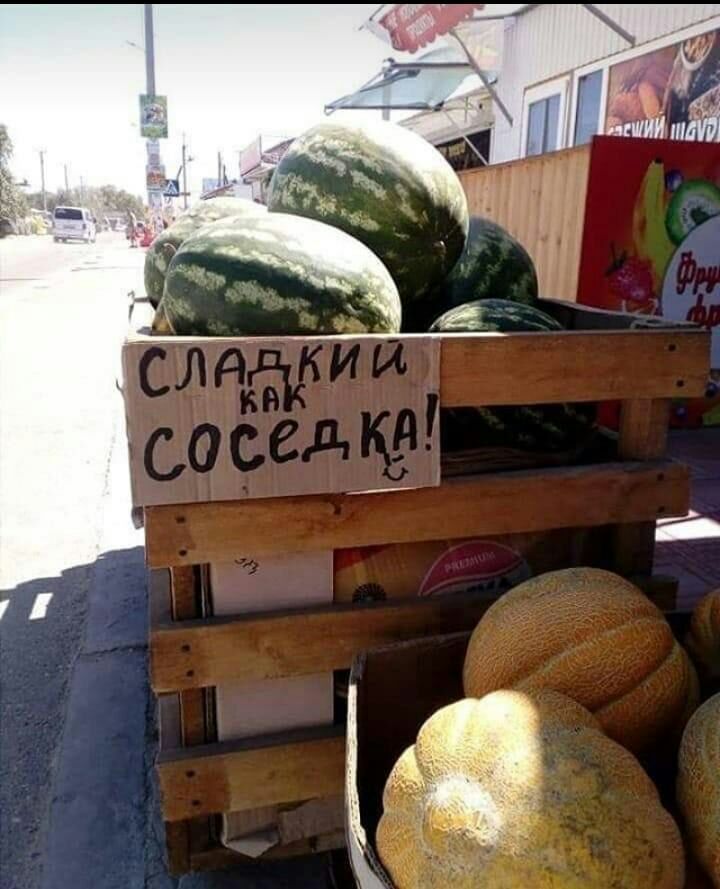 720x889, 94 Kb / соседка, арбуз, сладкий, дыня