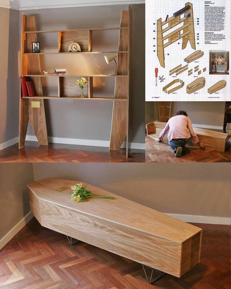 768x960, 94 Kb / книжная полка, гроб, ikea