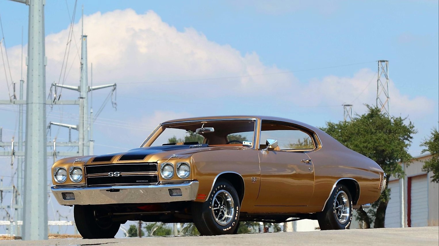 1526x855, 201 Kb / автомобиль, классика, ретро, 1970 chevrolet chevelle ss, шевроле, маслкар, сша