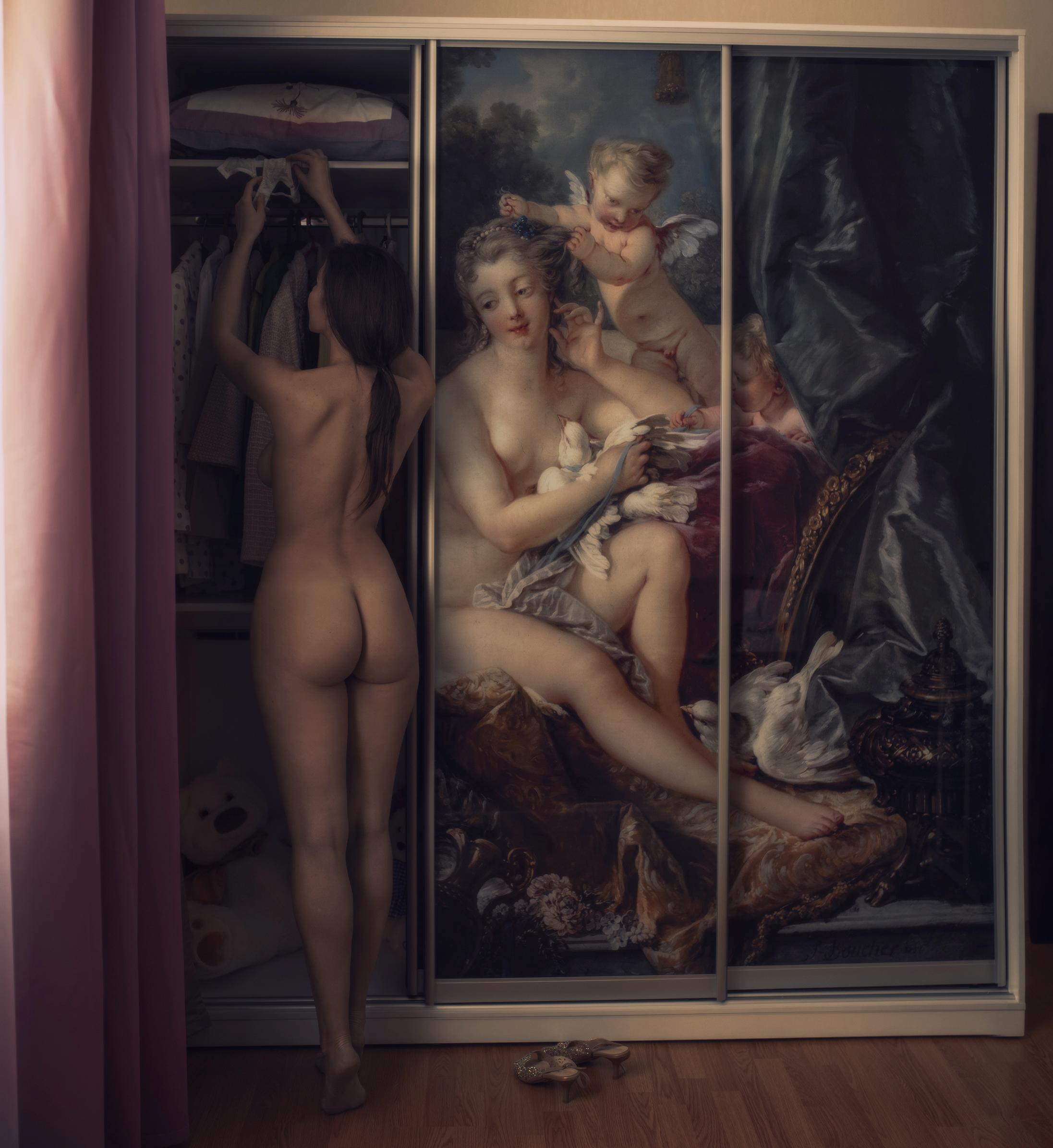 2193x2392, 311 Kb / шкаф, медведь, туфли, Давид Дубницкий, David Dubnitskiy