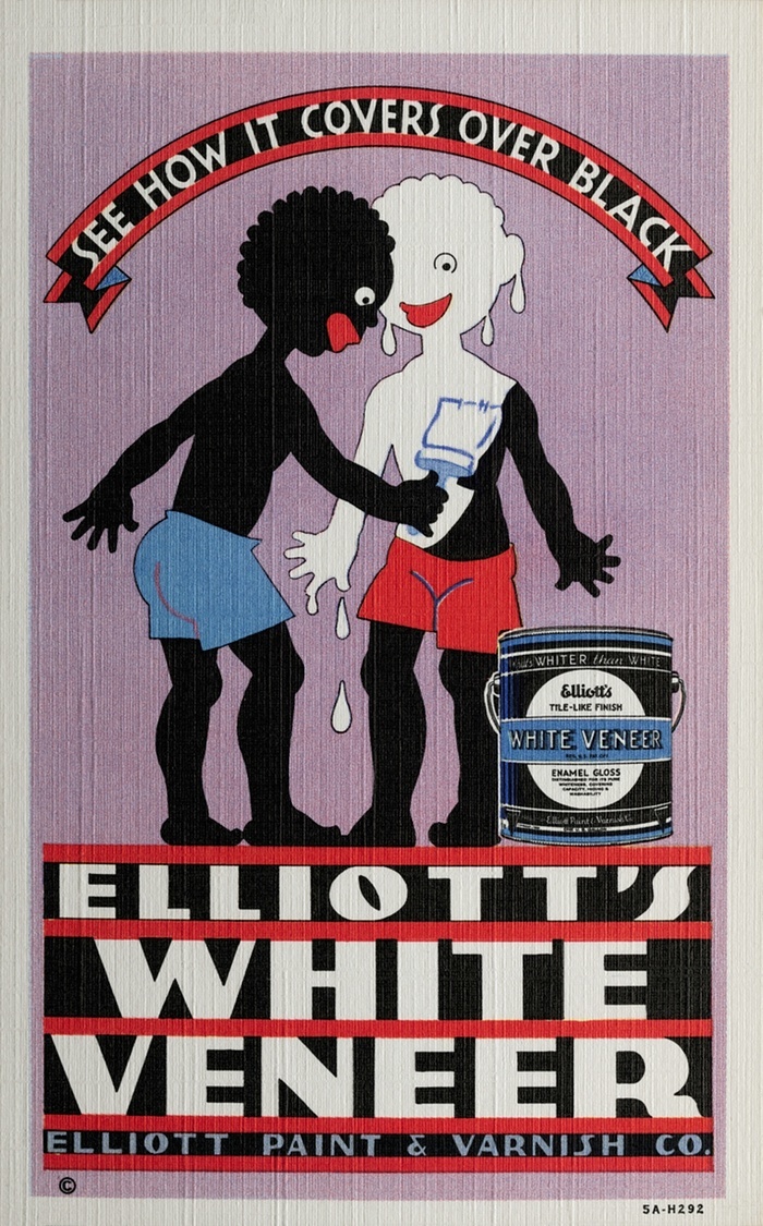 700x1125, 383 Kb / реклама, краска, негр, Elliott