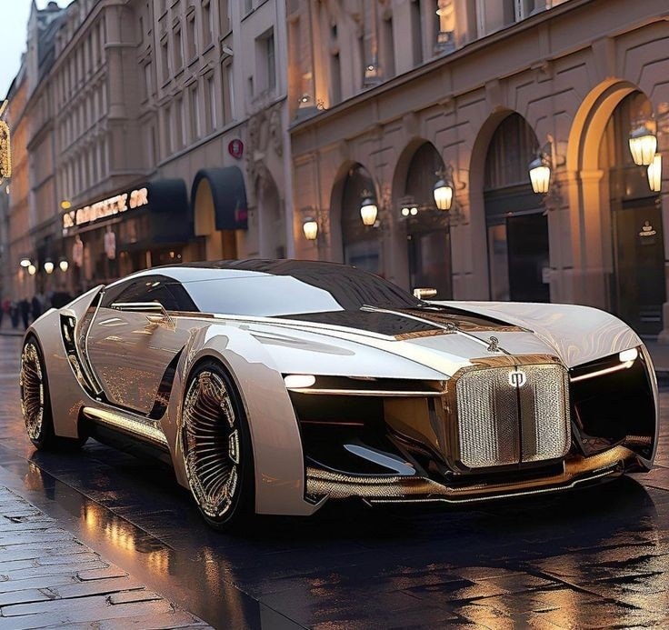 736x693, 134 Kb / машинка, автомобиль, рендер, Rolls-Royce