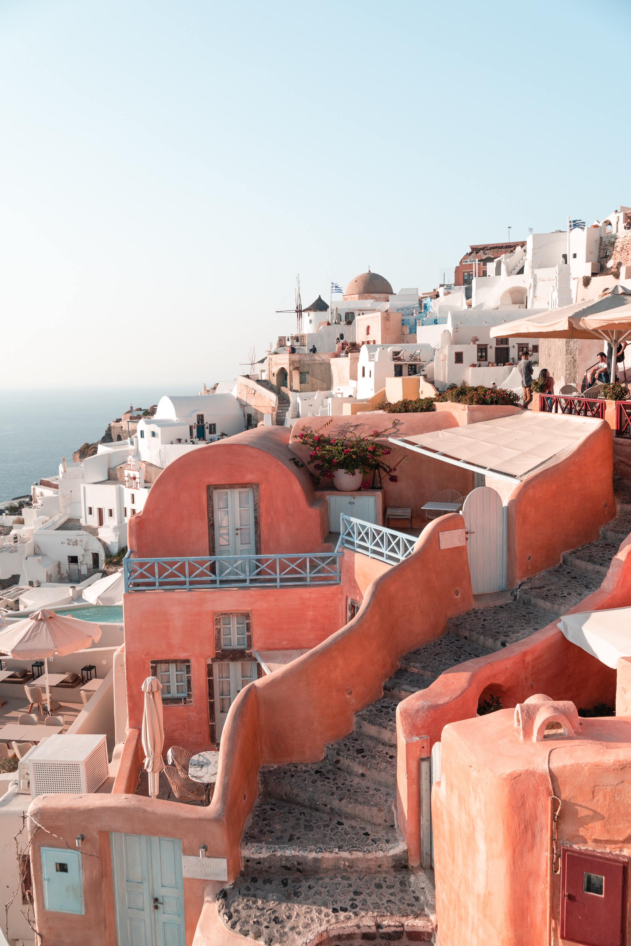 2048x3072, 566 Kb / Греция, Тира, Санторини, остров, море, Thera, Greece