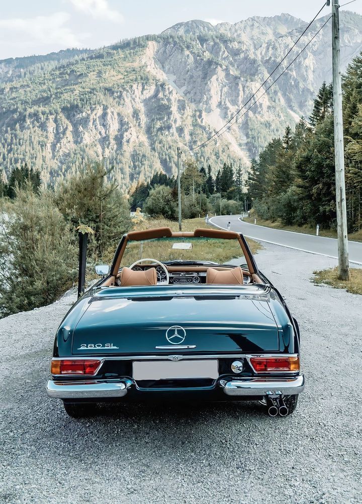 720x1002, 230 Kb / автомобиль, классика, ретро, Mercedes, кабриолет