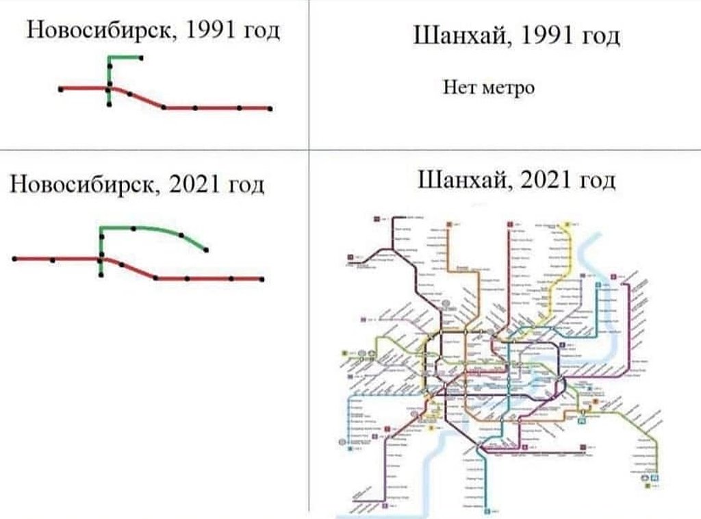 1024x758, 78 Kb / Новосибирск, метро, Шанхай, схема