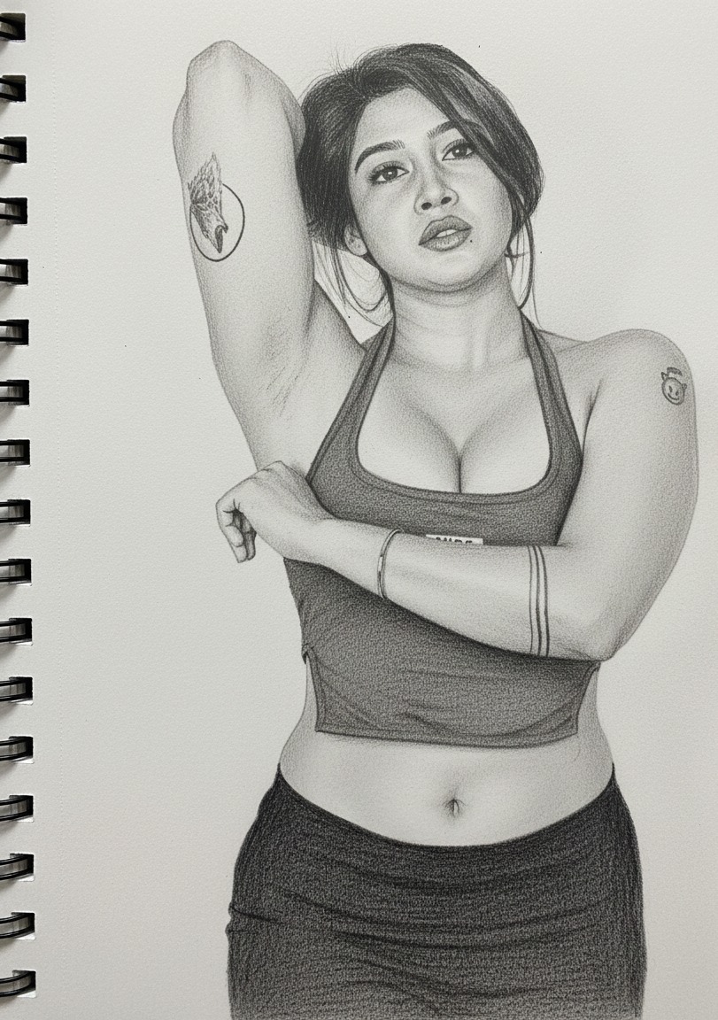 811x1152, 284 Kb / Рисунок, блокнот, ч/б, Sofia Ansari