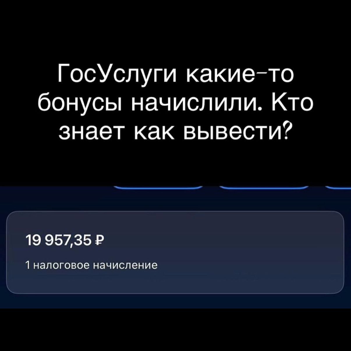 1206x1206, 61 Kb / Налог, начисление, деньги, бонусы, госуслуги