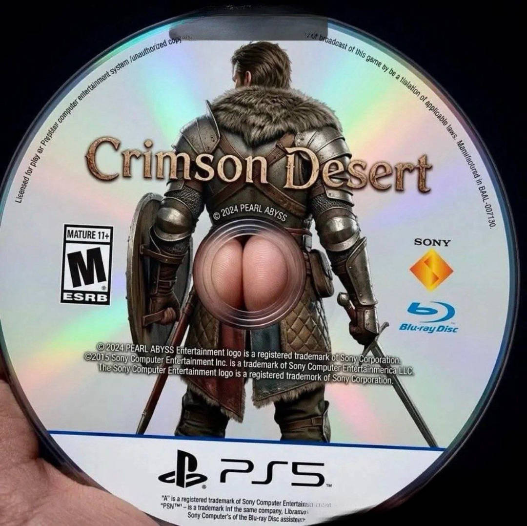 1080x1077, 148 Kb / показалось, попа, пальцы, диск, игра, sony, ps5