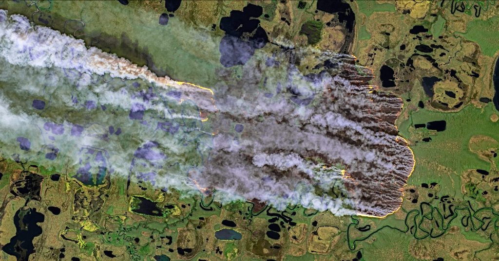 1024x537, 174 Kb / спутник, снимок, пожар