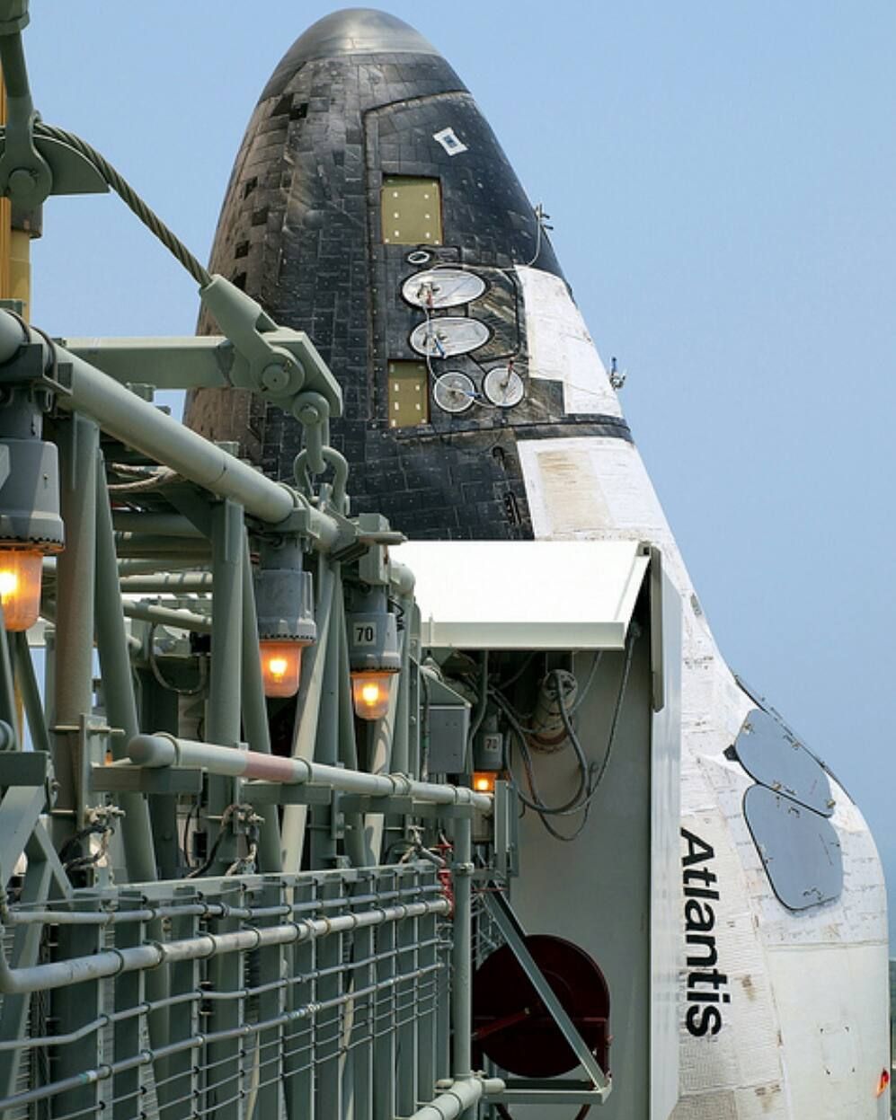 997x1247, 141 Kb / шаттл, атлантис, космос, NASA