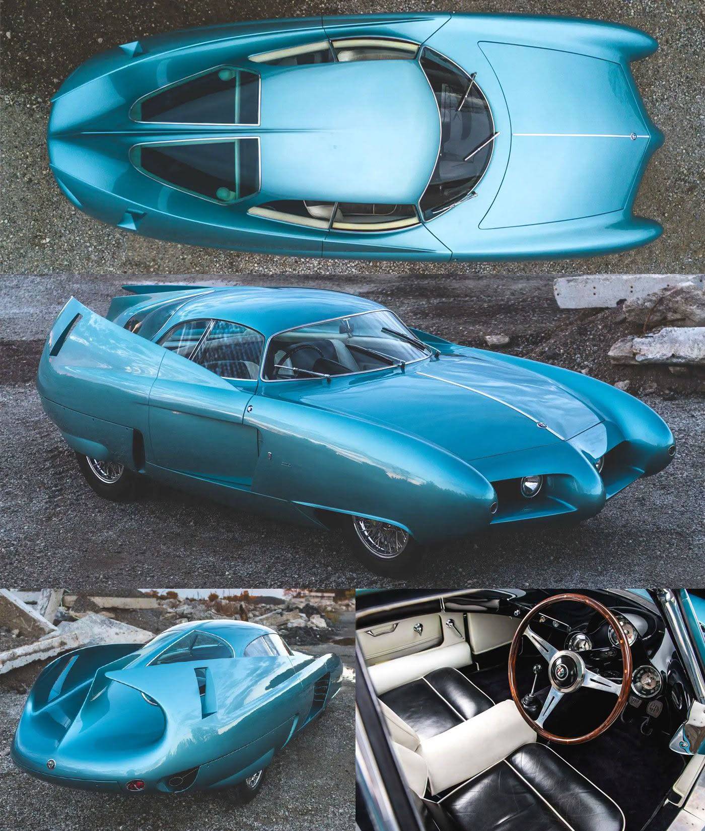 1400x1650, 357 Kb / автомобиль, классика, ретро, Alfa Romeo, bat, летучая мышь