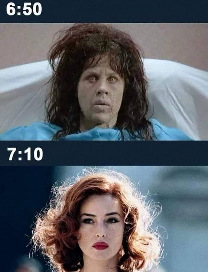 688x900, 62 Kb / утро, макияж