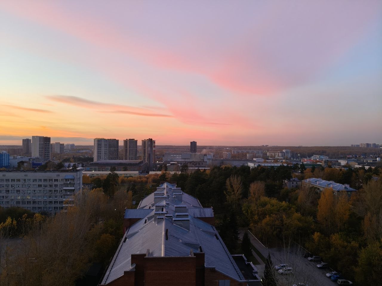 1280x960, 132 Kb / Новосибирск, закат
