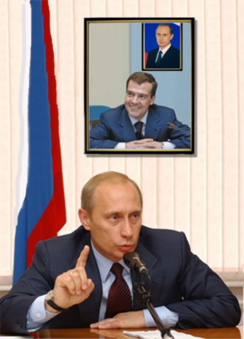345x480, 29 Kb / Путин, Медведев