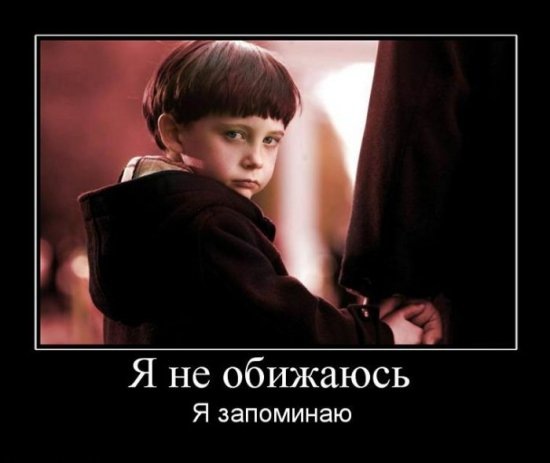 550x463, 36 Kb / обида, память, омен, демотиватор