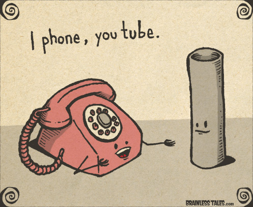 497x406, 84 Kb / iphone, you tube, айфон, ютуб, говорящий телефон