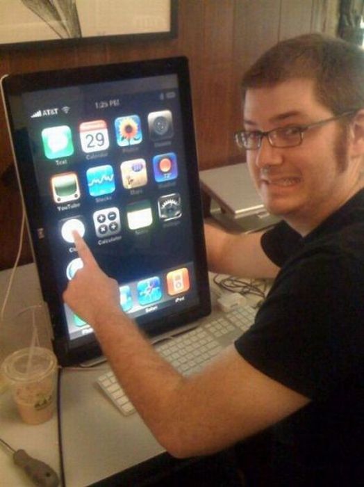 524x700, 44 Kb / ipad, большой, шутка, iphone 5