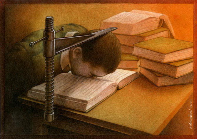 670x473, 83 Kb / социальная карикатура, книга