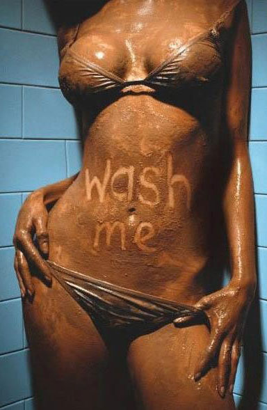 384x589, 51 Kb / грязное тело, wash me