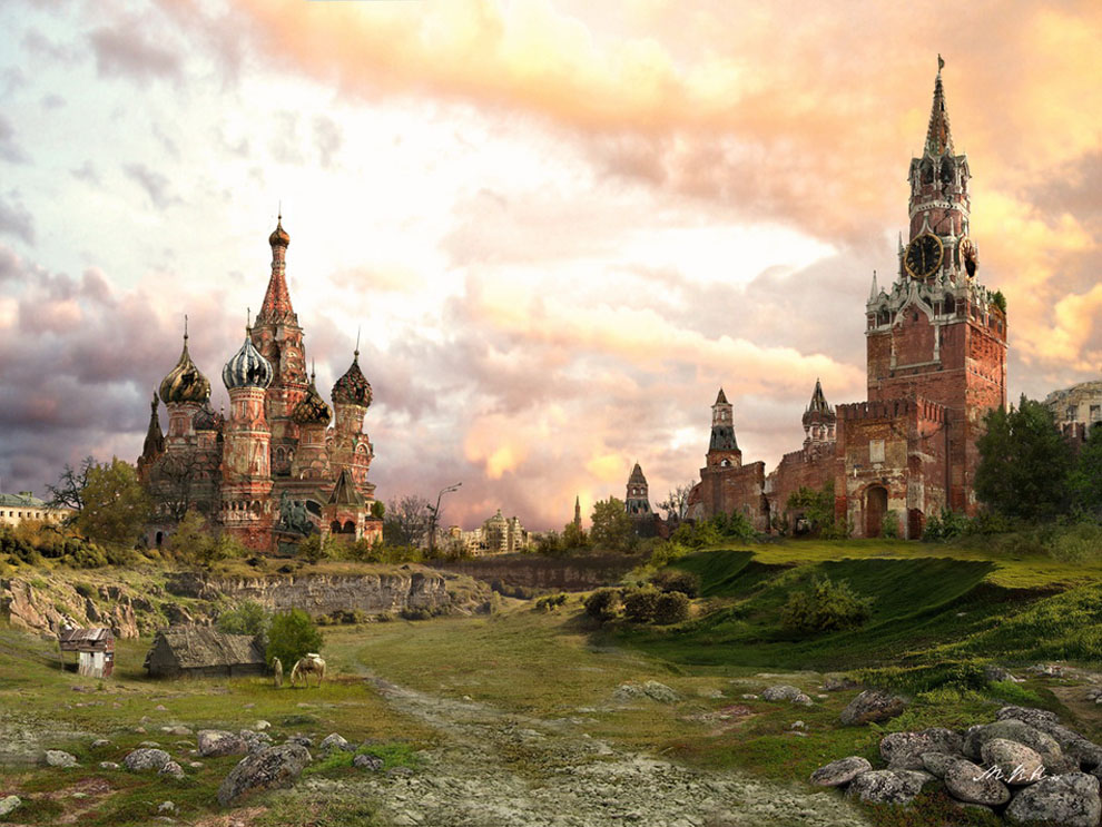990x743, 197 Kb / москва, красная площадь, собор, кремль, апокалипсис
