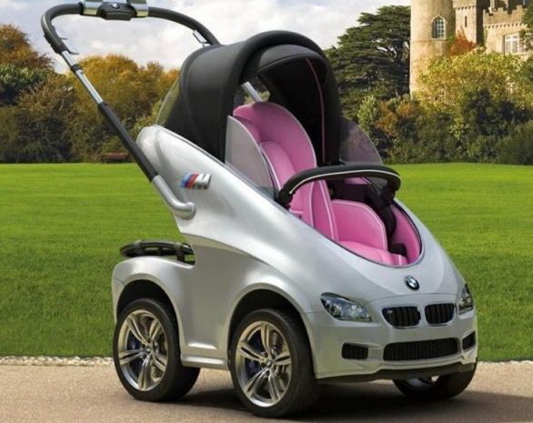 586x465, 97 Kb / коляска, бмв, bmw