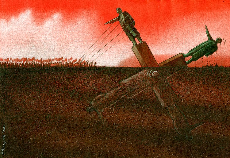 750x515, 143 Kb / революция, ленин, памятник, круговорот