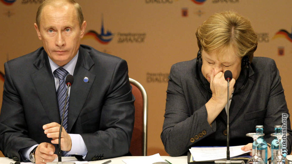 600x338, 91 Kb / путин, меркель, газ