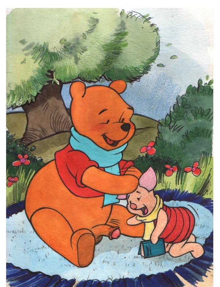 719x936, 177 Kb / винни, свинья, член