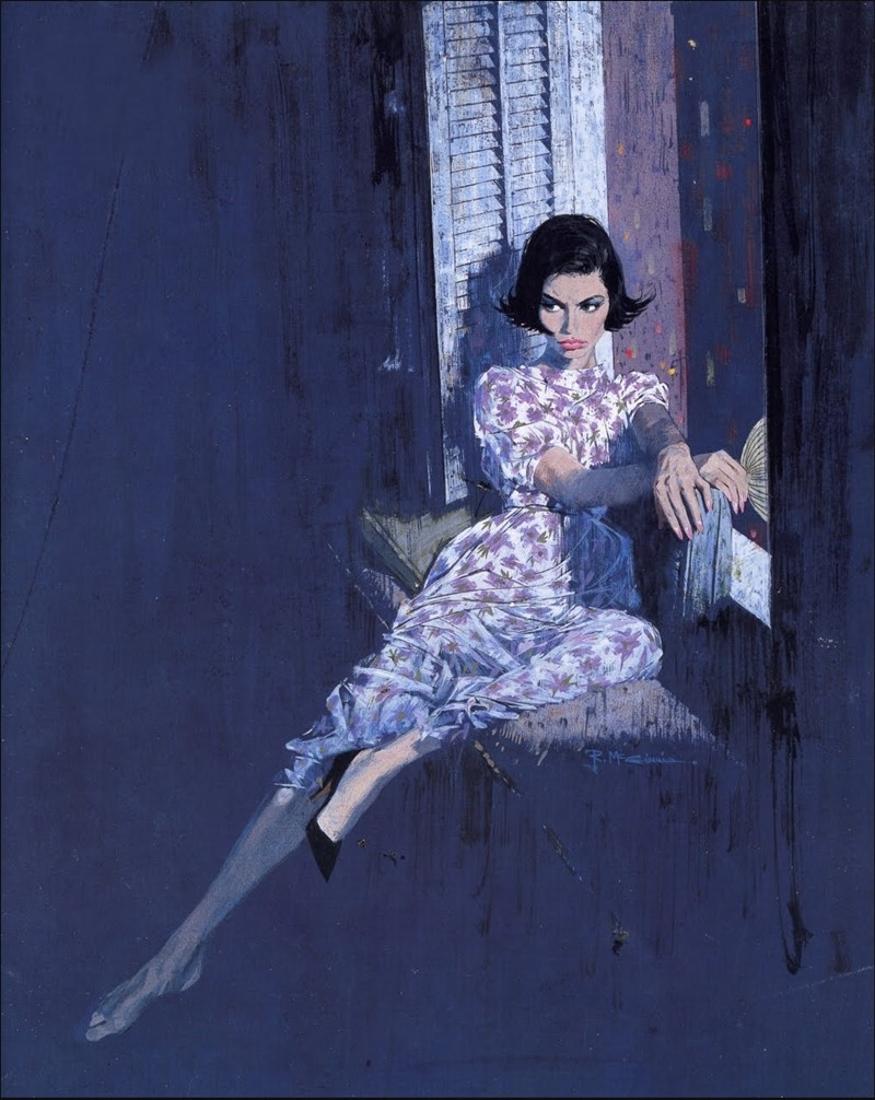 800x1006, 199 Kb / брюнетка, рисунок, подоконник, жалюзи, ставни