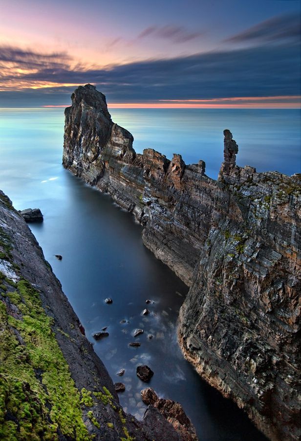 616x900, 112 Kb / Скала, море, небо, остров, Тори,Tory