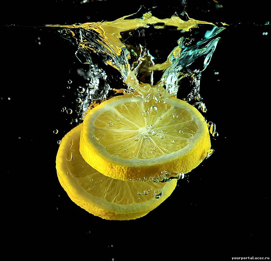 900x868, 94 Kb / Лимон, вода