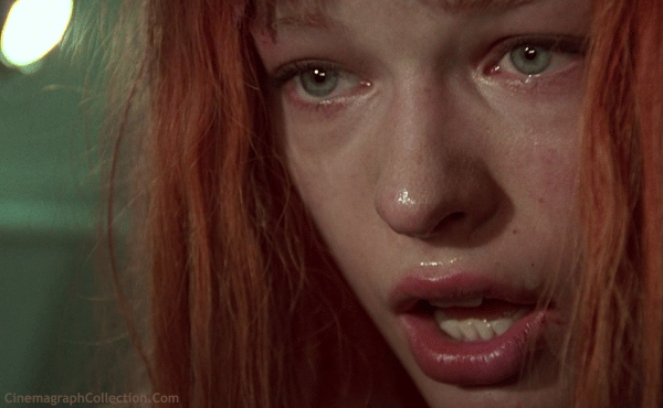 600x370, 189 Kb / лилу, пятый элемент, слеза, Milla Jovovich, Милла Йовович