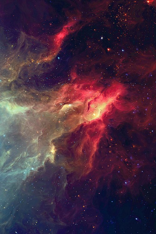 500x750, 94 Kb / космос, звезды, арт