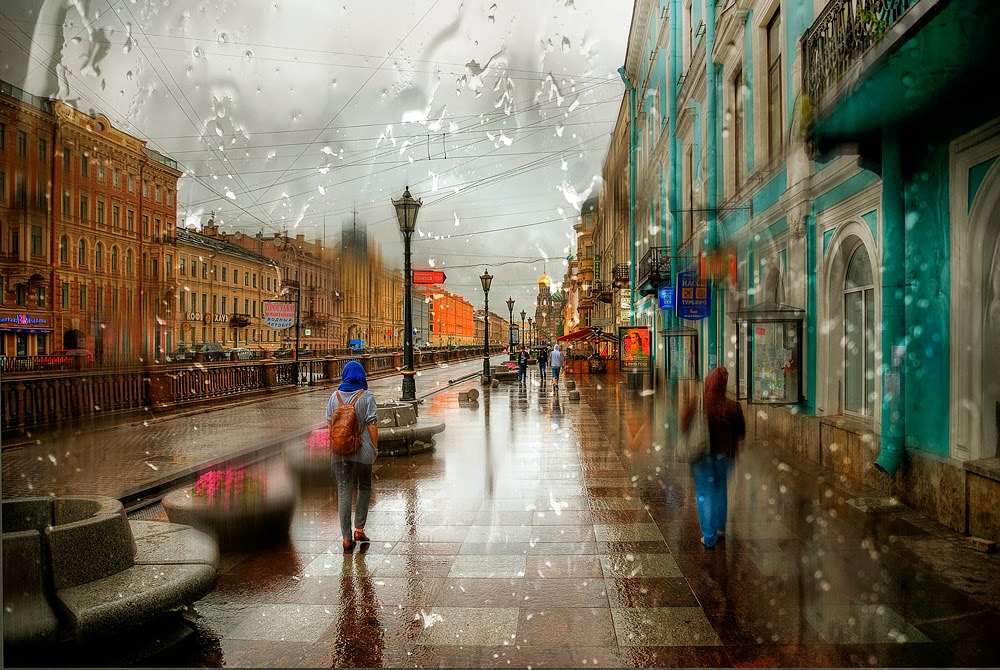 1000x670, 213 Kb / дождь, Питер, Гордеев