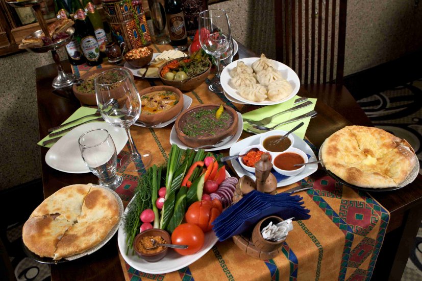 827x550, 123 Kb / еда, пища, вкусно, грузинская кухня