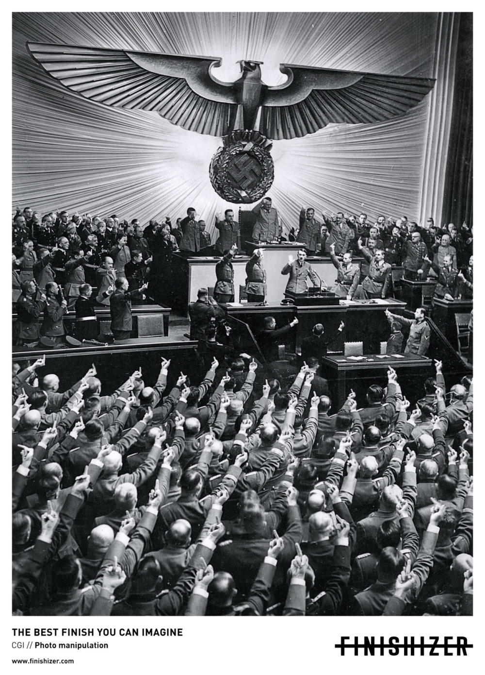 1000x1390, 342 Kb / орел, свастика, гитлер, собрание, фак, зига, фашисты