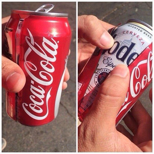 604x604, 83 Kb / coca cola, пиво, банка